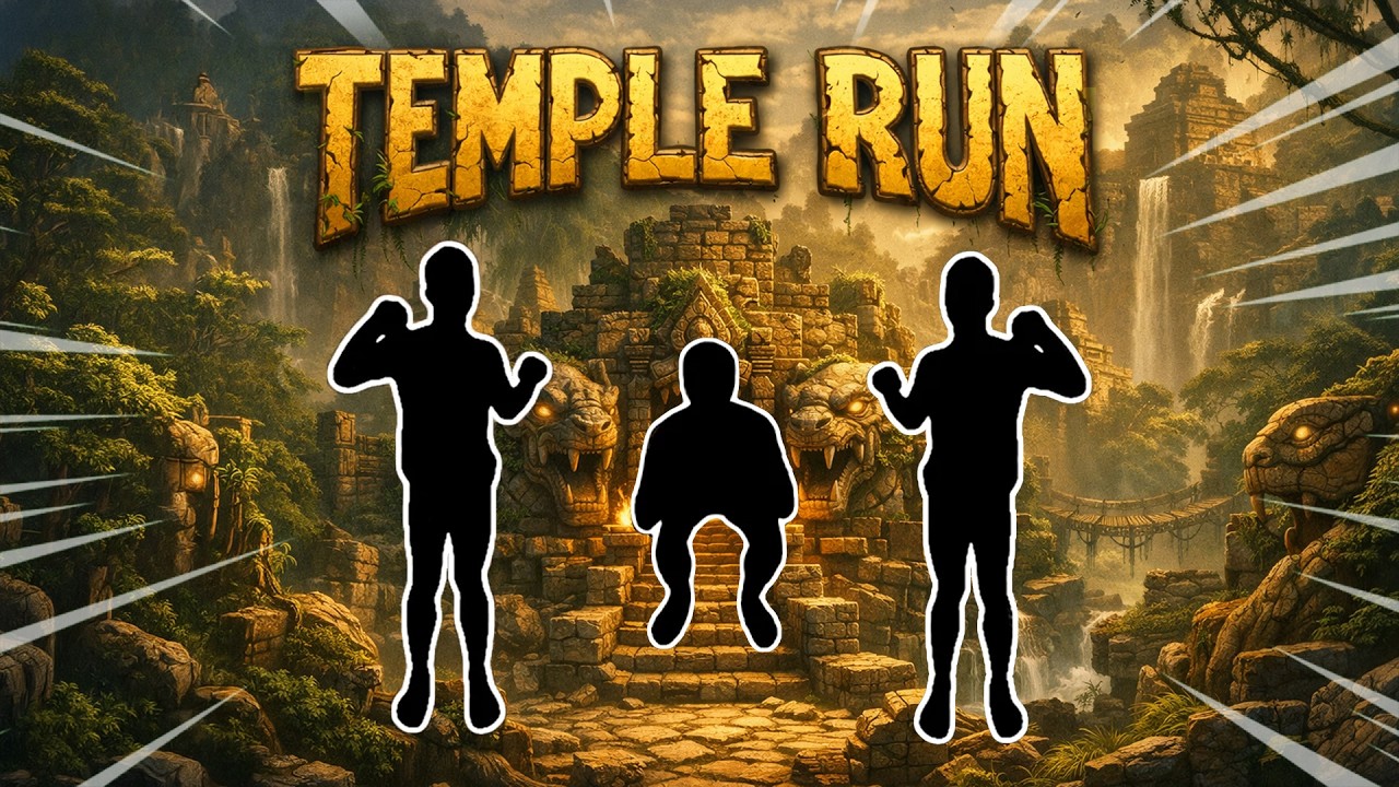 Immersive Interactive Warm Up ORGINAL | Viral Interactive GAME | TEMPLE RUN