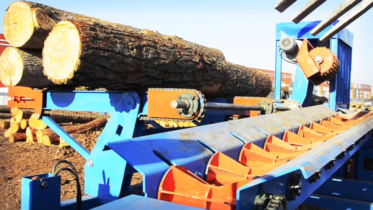 MOBILE LOG PEELING-DEBARKER-TOMRUK SOYMA MAKİNESİ-SERHAT MAKİNA-www.serhatmakina.com #woodworking