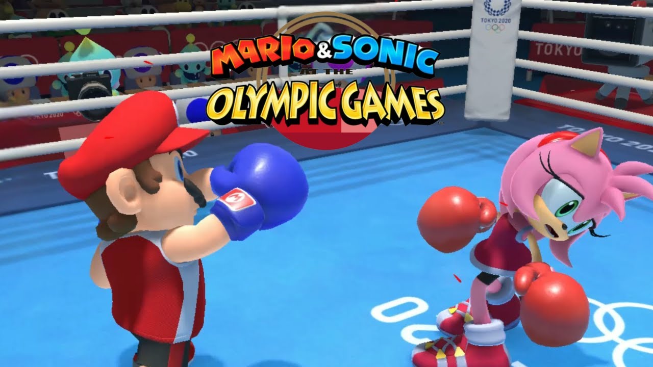 Boxing Hard Gameplay Mario & Sonic At The Olympic Games Tokyo 2020 Mario Shadow Sonic & Metal Sonic