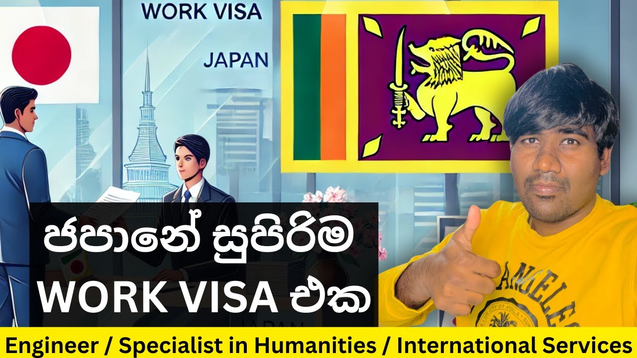 ඉන්ජිනේරු වීසා | Engineer visa | Japan work visa | Job visa 