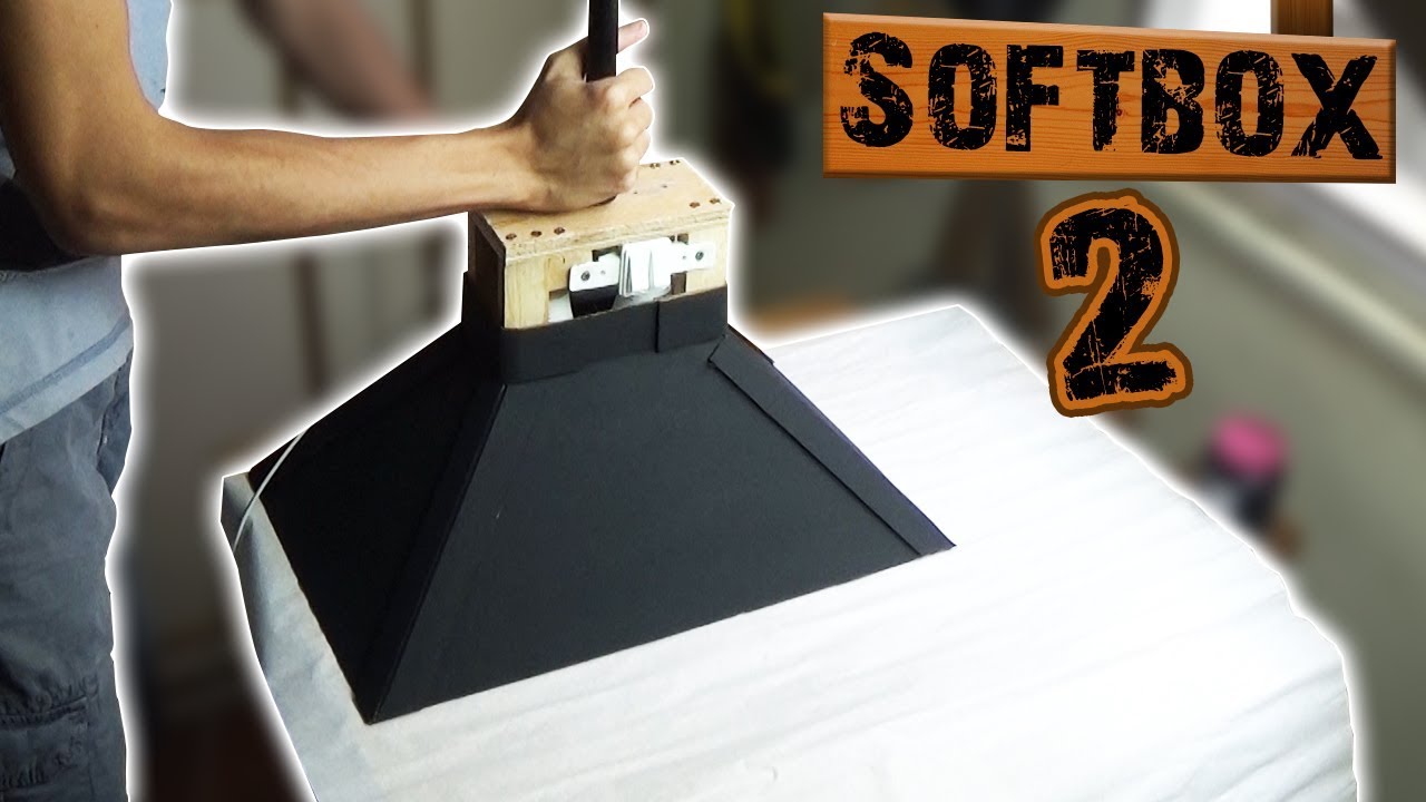 Como Fazer um SoftBox de Papelão 2.0