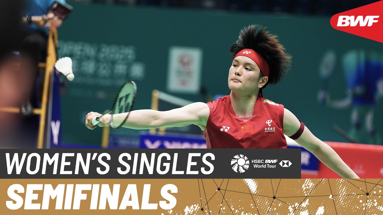 VICTOR China Open 2025 | Akane Yamaguchi (JPN) [3] vs. Wang Zhi Yi (CHN) [2] | SF