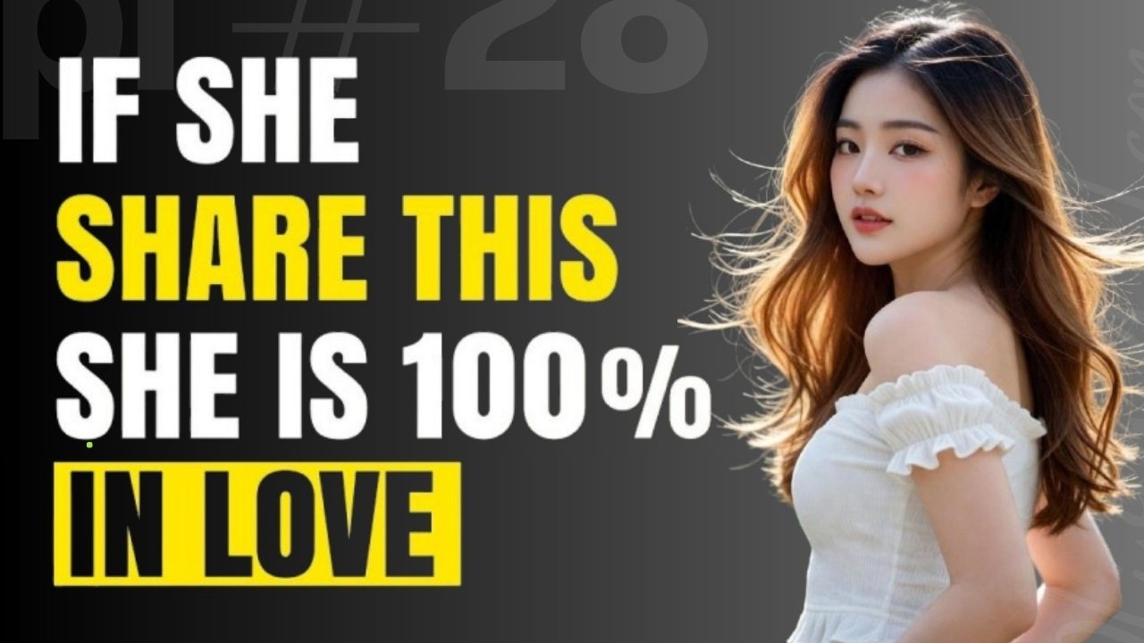 If She Share This, She Is 100% In Love With You! (Watch Before Its Too Late) Female Psychology