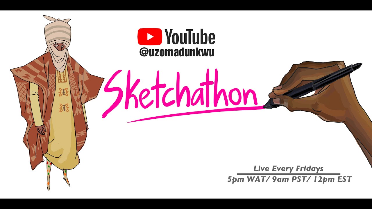 Sketchathon 20 | Watch Me Design Characters For Animation