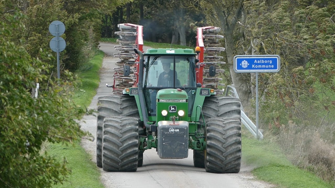 John Deere 4755 Working Hard Cultivating w/ Horsch Cruiser 6XL Cultivator | DK Agri