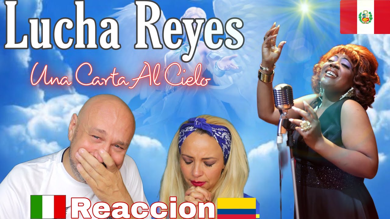 LUCHA REYES - UNA CARTA AL CIELO 😭 😱 -♬ Reaction and Analysis 🇮🇹Italian And Colombian🇨🇴