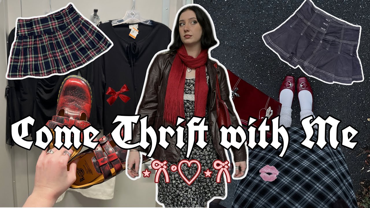 Come Thrift with Me !! my DREAM shoes were completely destroyed :,)