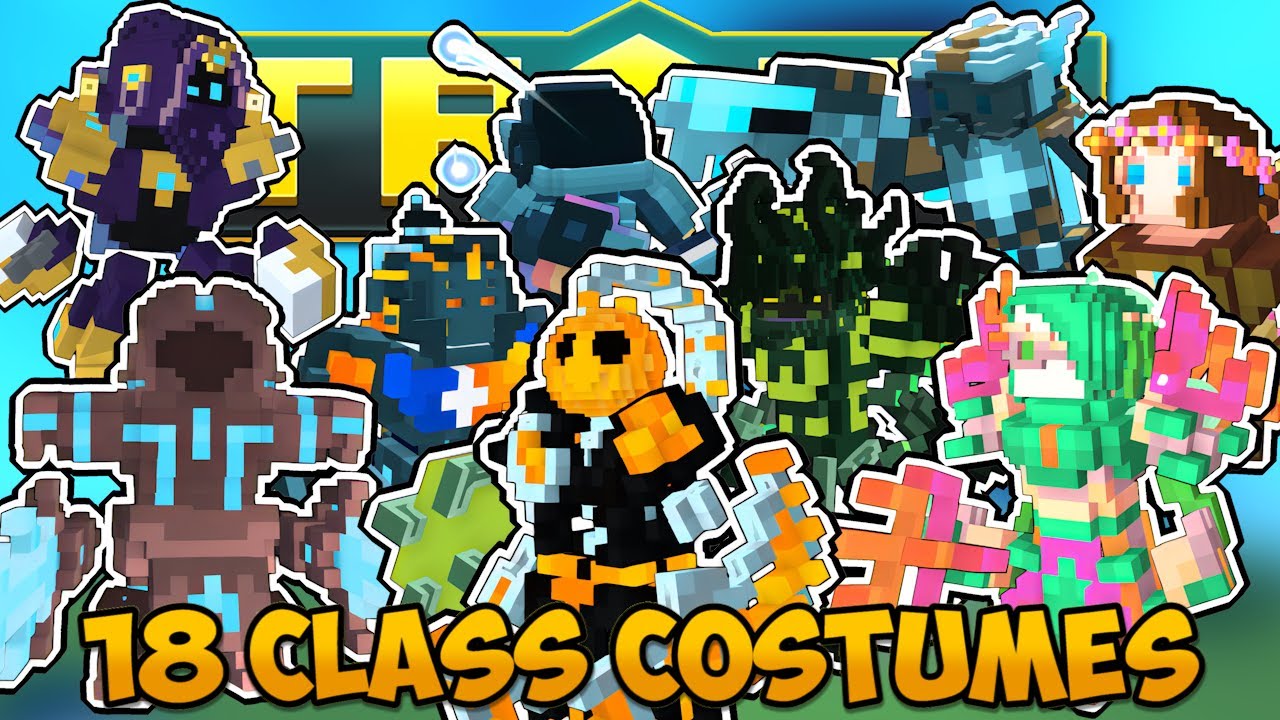 18 Free to Play Class Costumes coming to Trove! | Trove PTS Preview