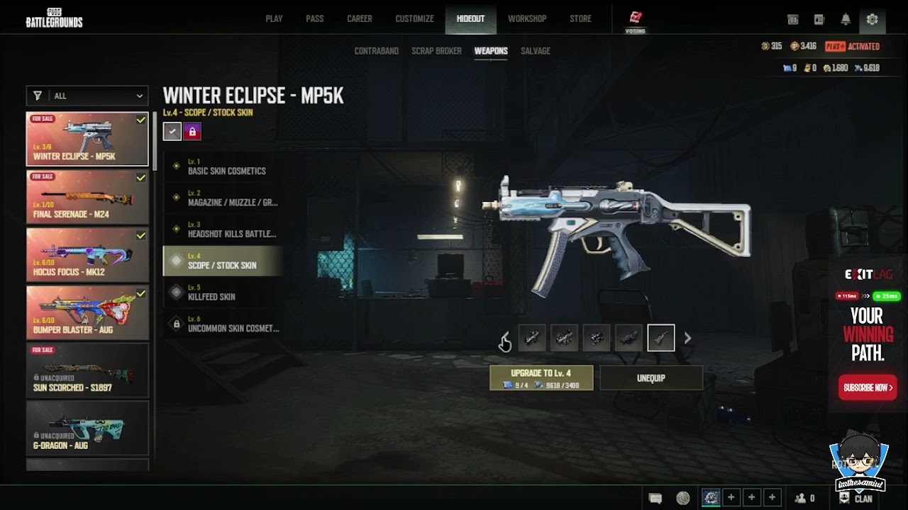 Winter Eclipse - MP5K Killfeed Unlock 🔓