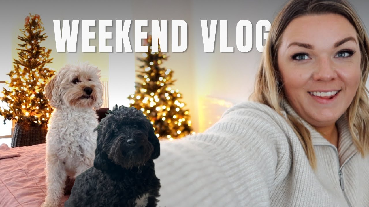 Festive Weekend Vlog | Christmas Decorating & House Updates | Louise Henry