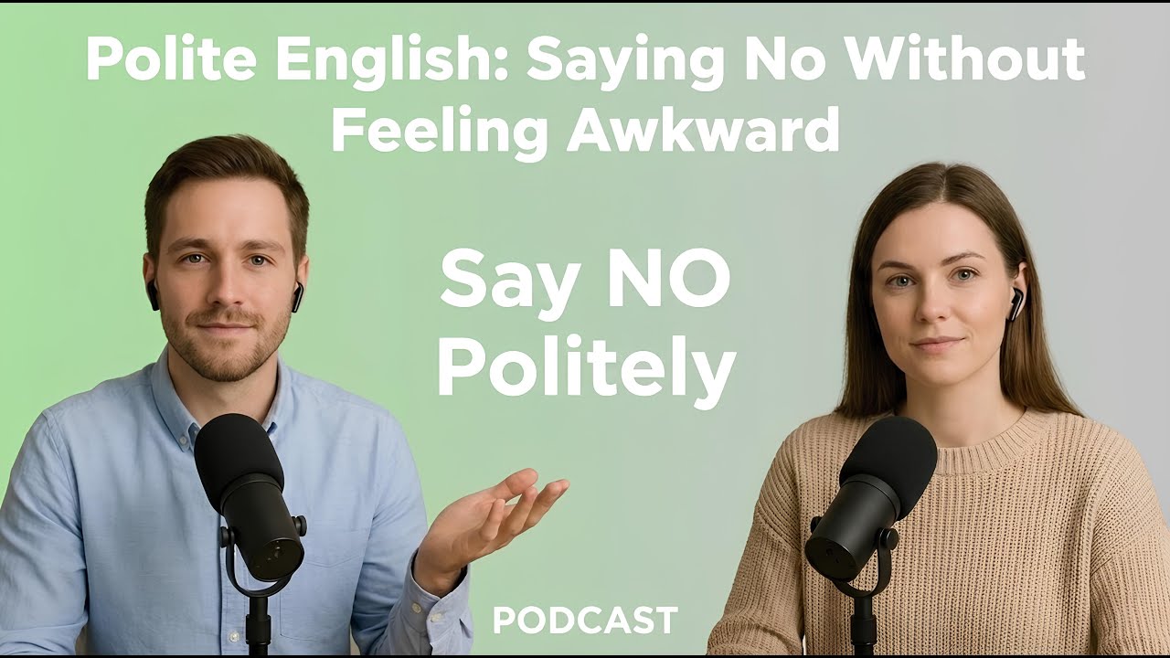 “Polite English: Saying No Without Feeling Awkward”