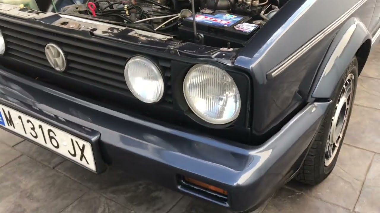 Volkswagen Golf 1 Cabriolet GLI 65k km - 1989 benzin.fr