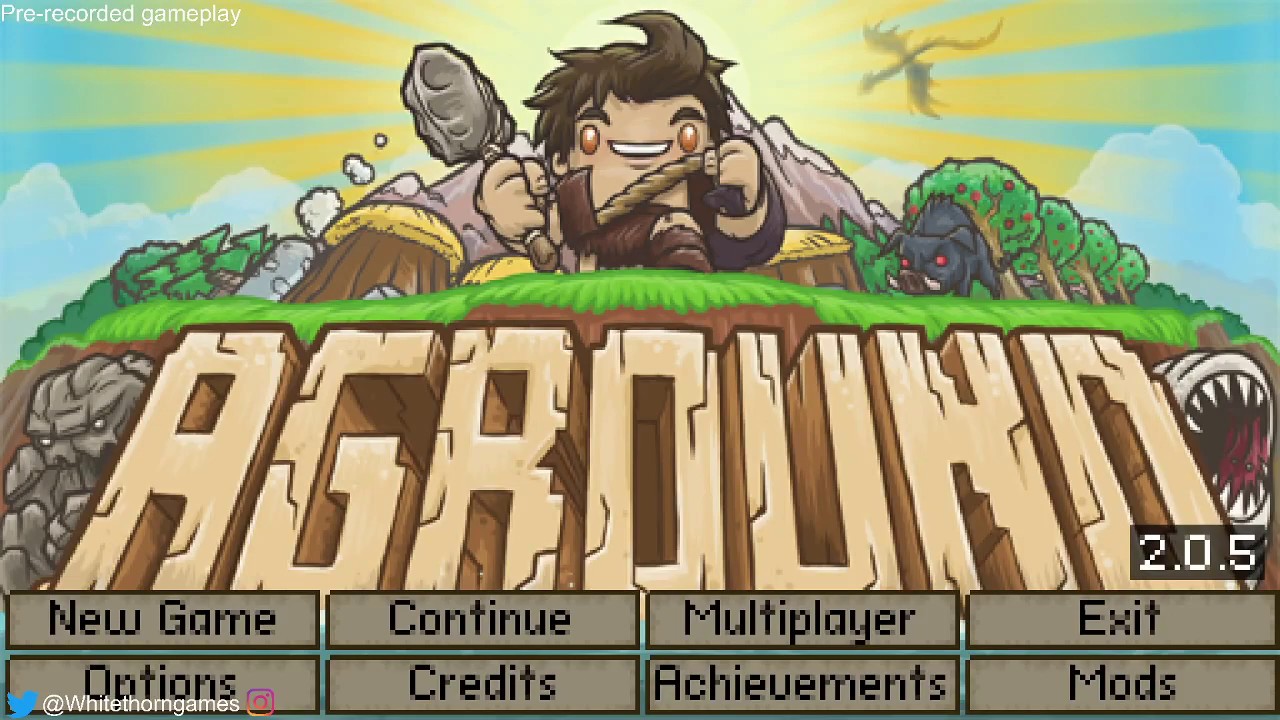Aground starting area playthrough (No Commentary)