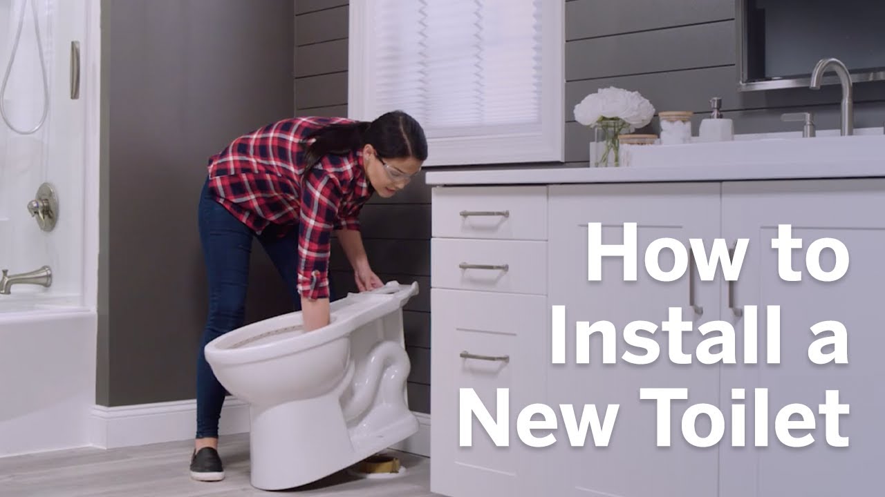 How to Replace and Install a New Toilet