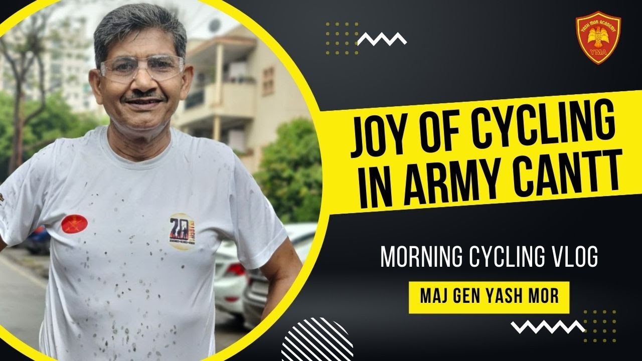 What Inspires You To Be An Army Officer | Life In Army Cantonment | Morning Cycling Vlog #indianarmy