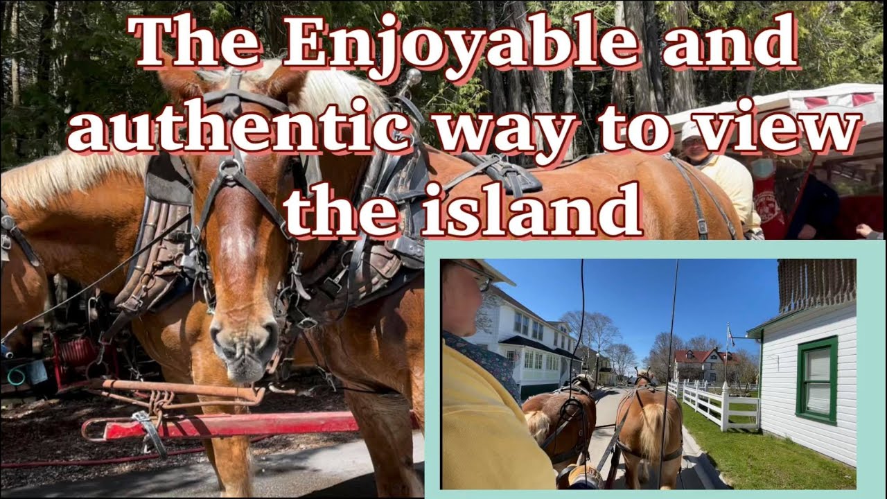 Carriage Tour in Mackinac Island, MI | Travel Lover D&E #66