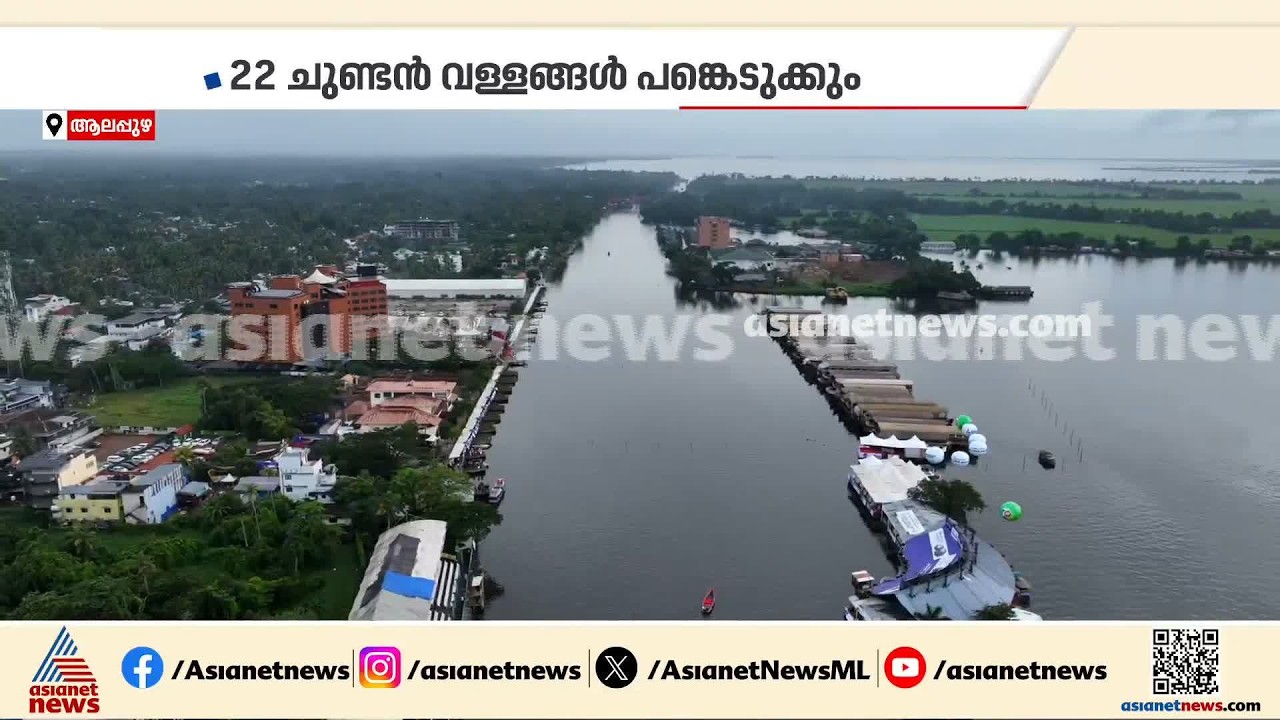 ജലപൂരത്തിനൊരുങ്ങി പുന്നമട; നെഹ്റു ട്രോഫി ആവേശത്തില്&zwj; ജലോത്സവ പ്രേമികള്&zwj; | Nehru Trophy Boat Race