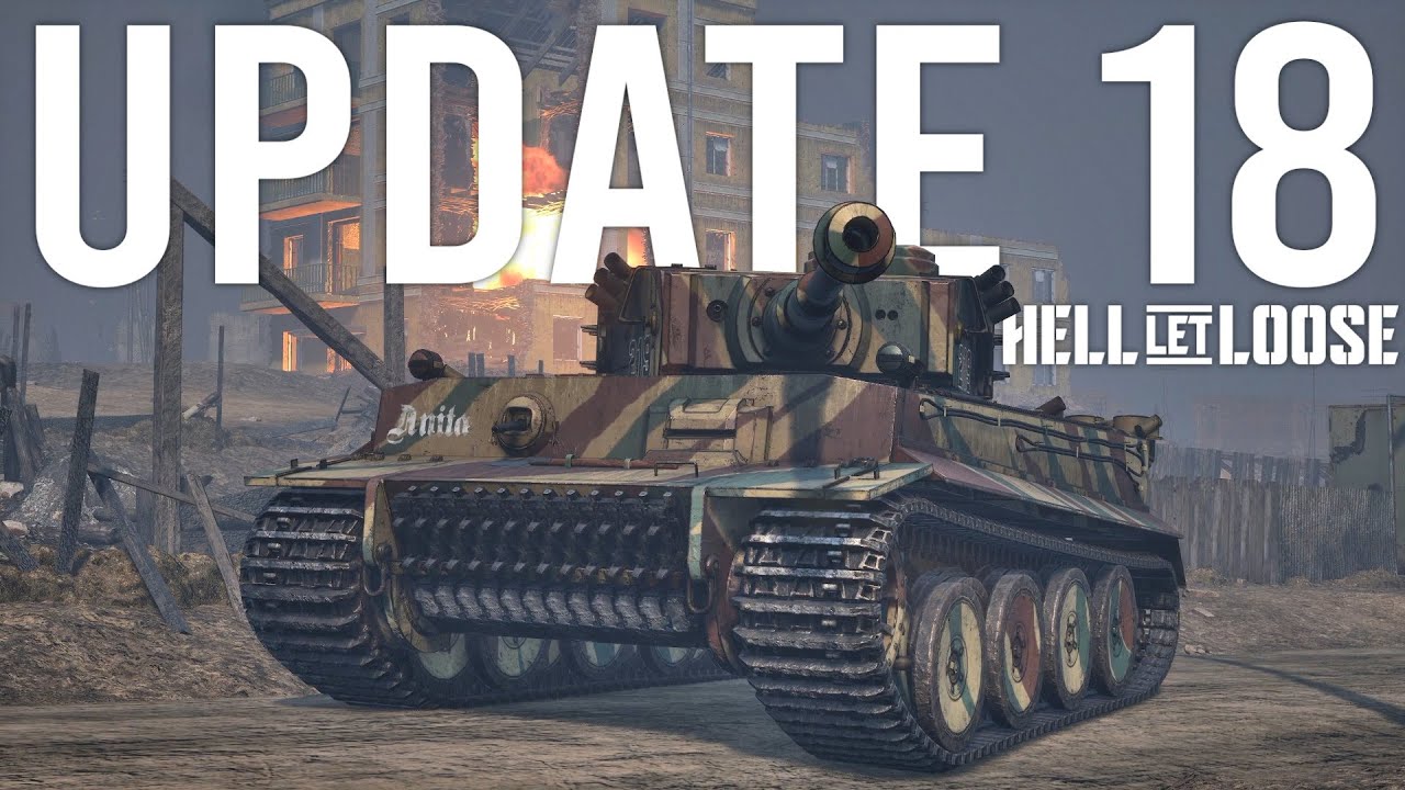 Hell Let Loose &mdash; первый танковый матч обновления 18 на карте &laquo;Новый Сталинград&raquo;! (Игровой процесс...