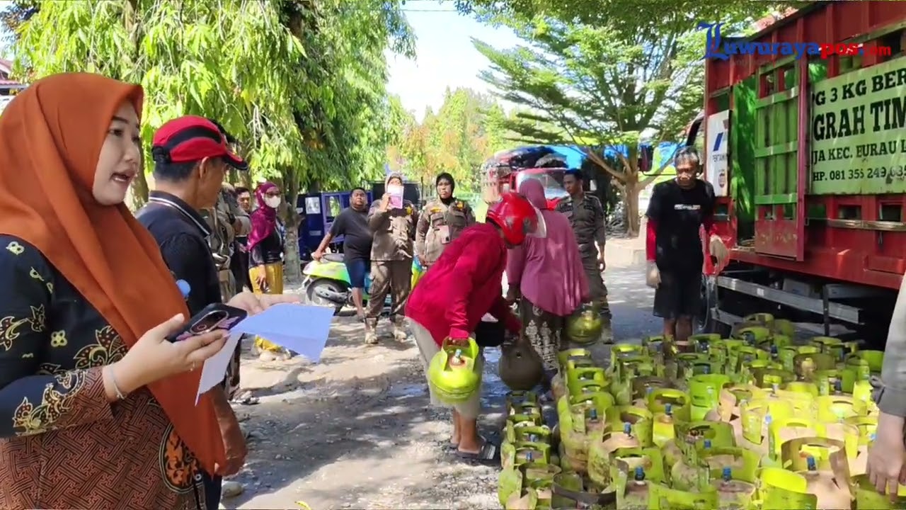500 Tabung Disiapkan, Pemkab Luwu Timur Gelar Pasar Murah LPG 3 Kg di Tomoni, Warga Antusias