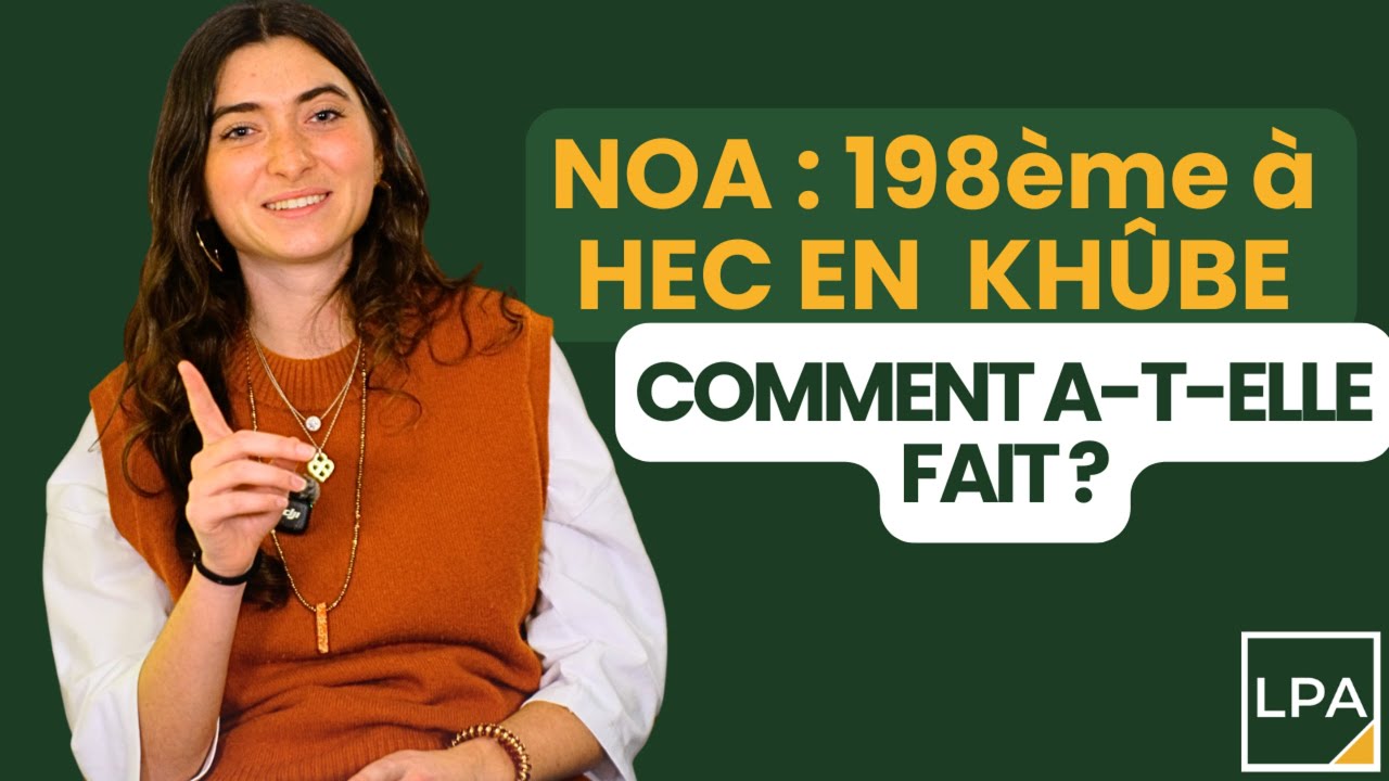 17/20 de moyenne à HEC en cube (avec malus) : comment Noa a fait ?