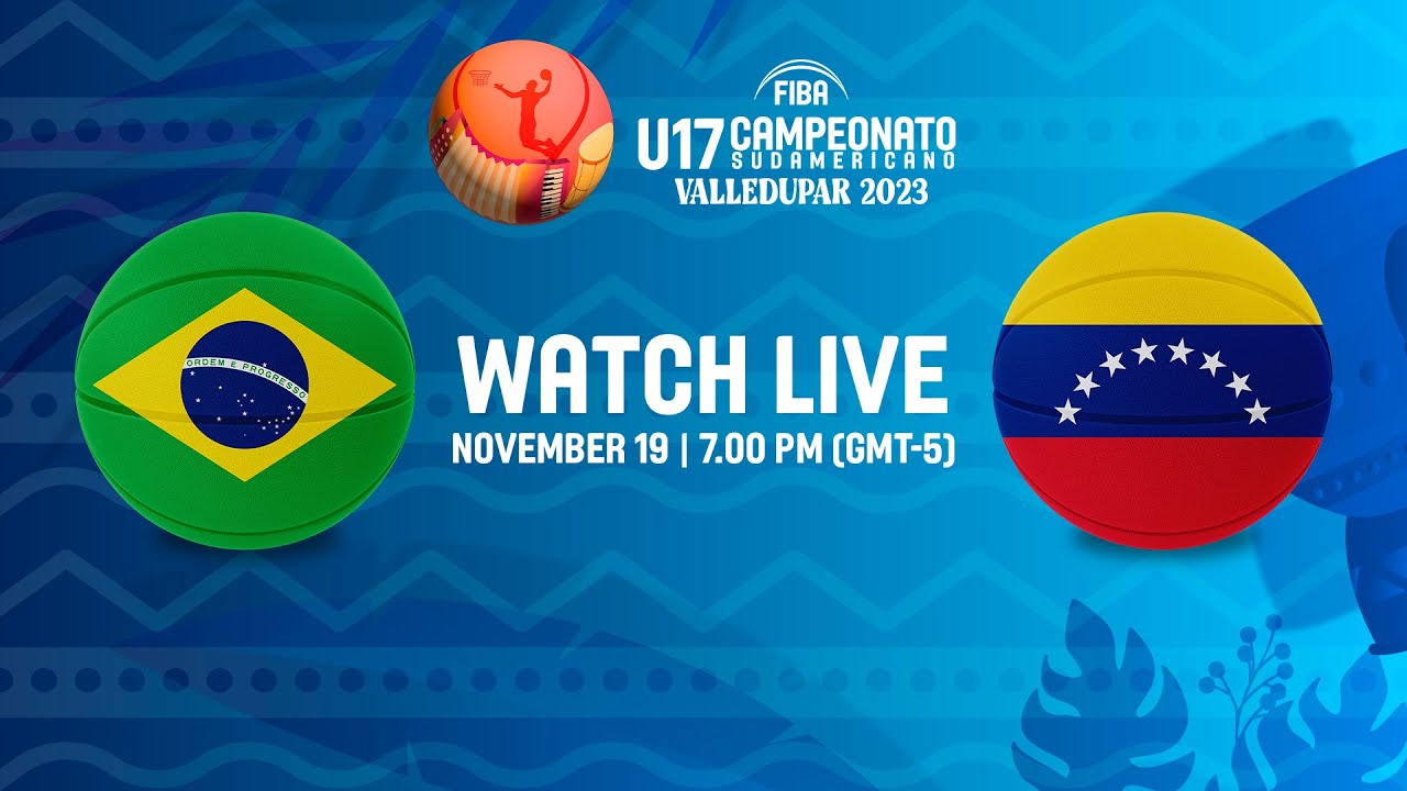 SEMI-FINALS: Brazil v Venezuela | Full Basketball Game | FIBA South American U17 Championship 2023