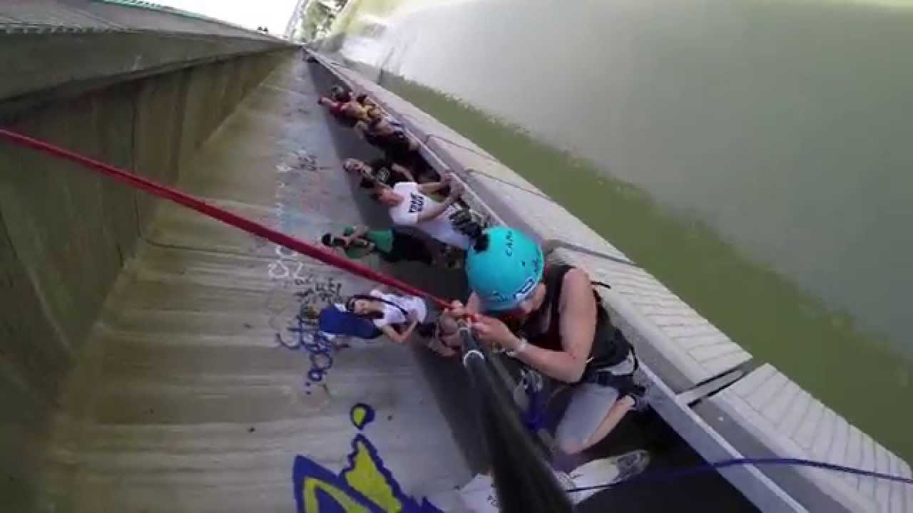 GoPro: Kyvadlový zoskok z mosta Lafranconi