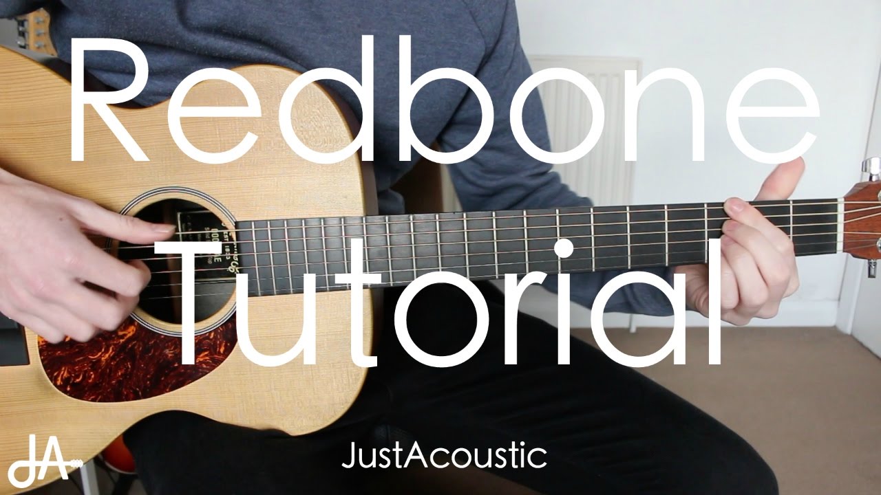 How To Play: Redbone - Childish Gambino (Guitar Tutorial Lesson)