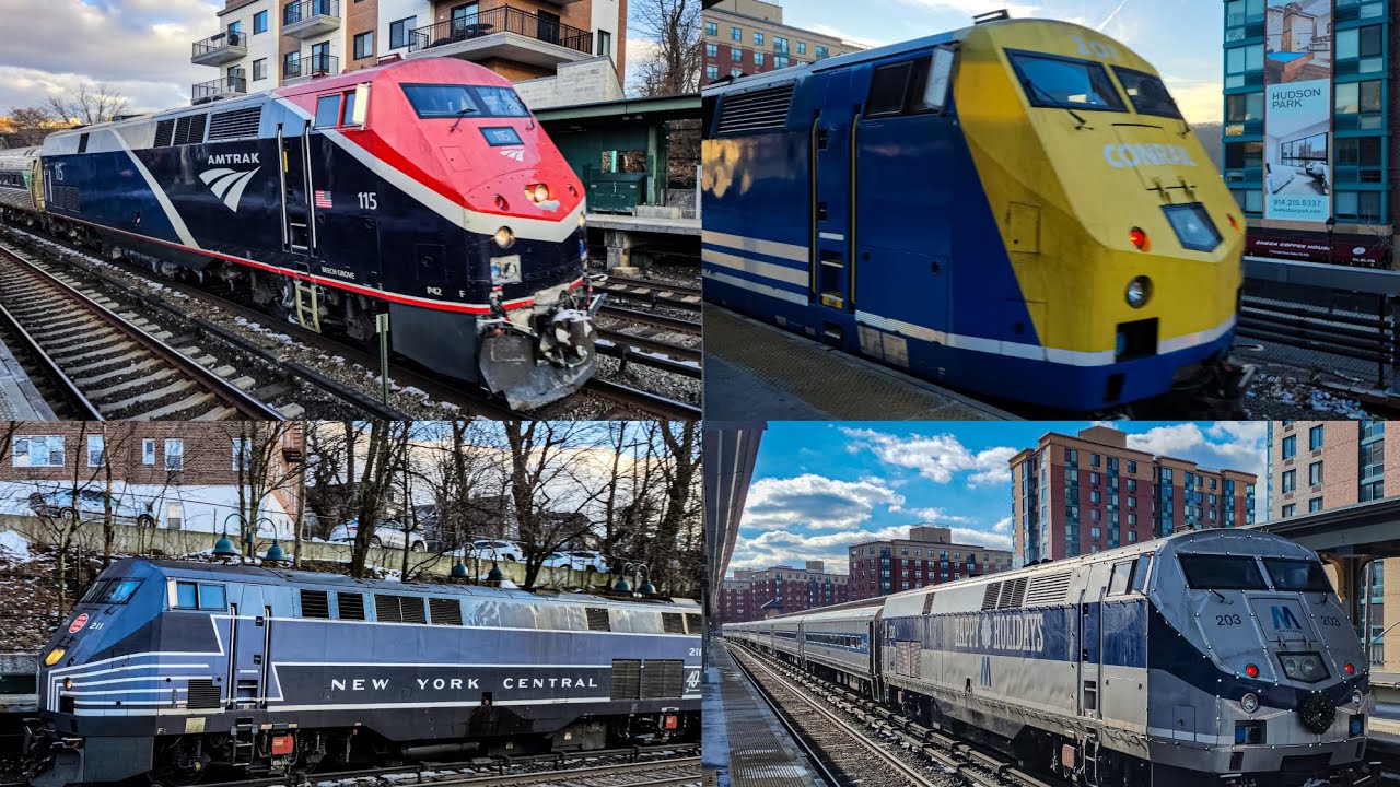 Metro North & Amtrak Weekend & Afternoon Rush Hour Service @ Ludlow & Yonkers, NY!