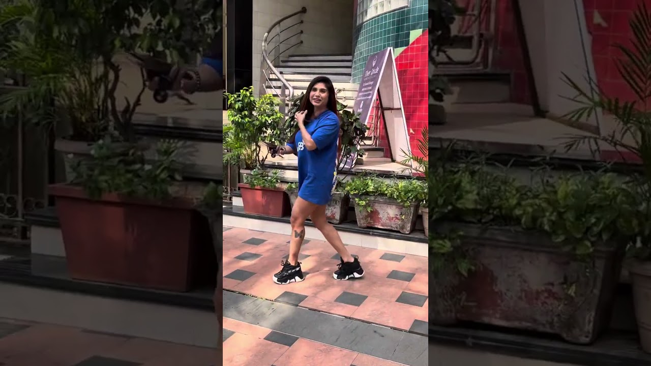 Gorgeous Taniya Chatterjee Spotted At Her Gym In Mumbai