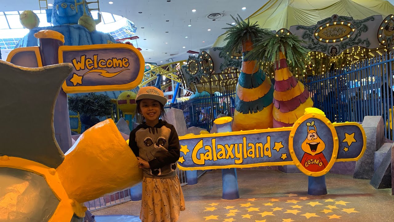 Galaxyland rides at West Edmonton Mall