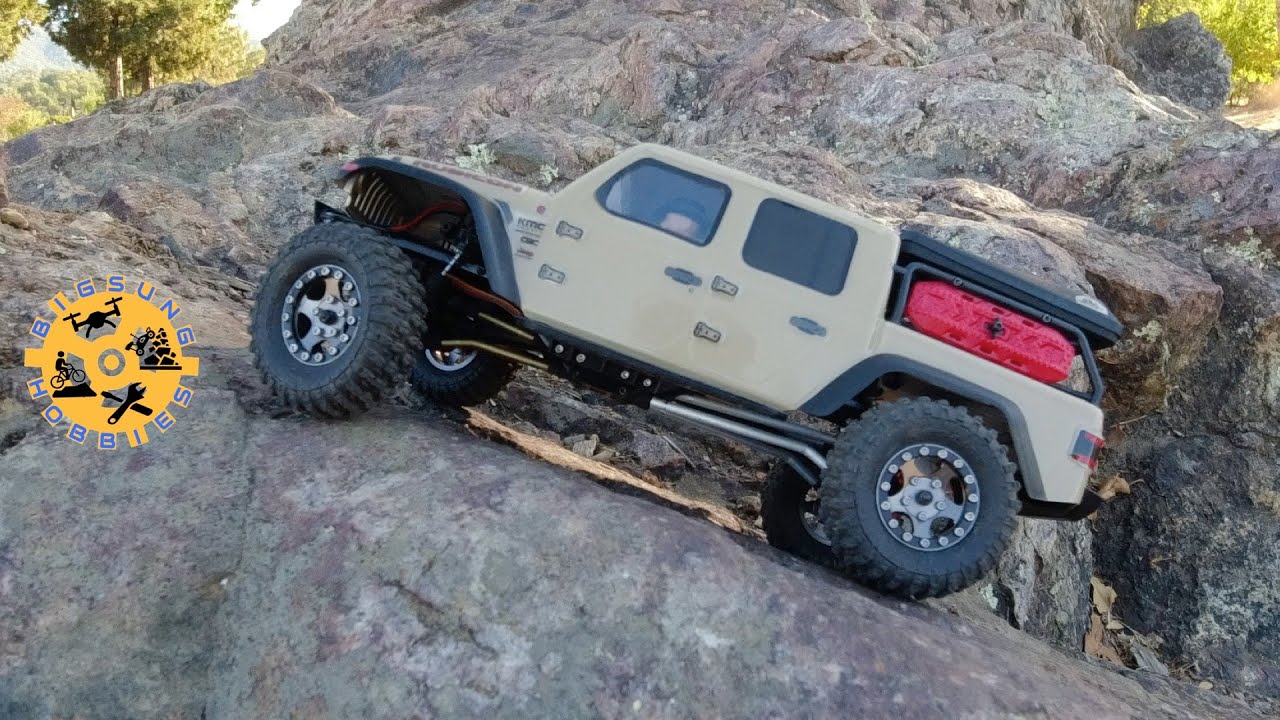 1/24 Scale Axial SCX24 Jeep Gladiator | Ep. 13 - Rock Crawling