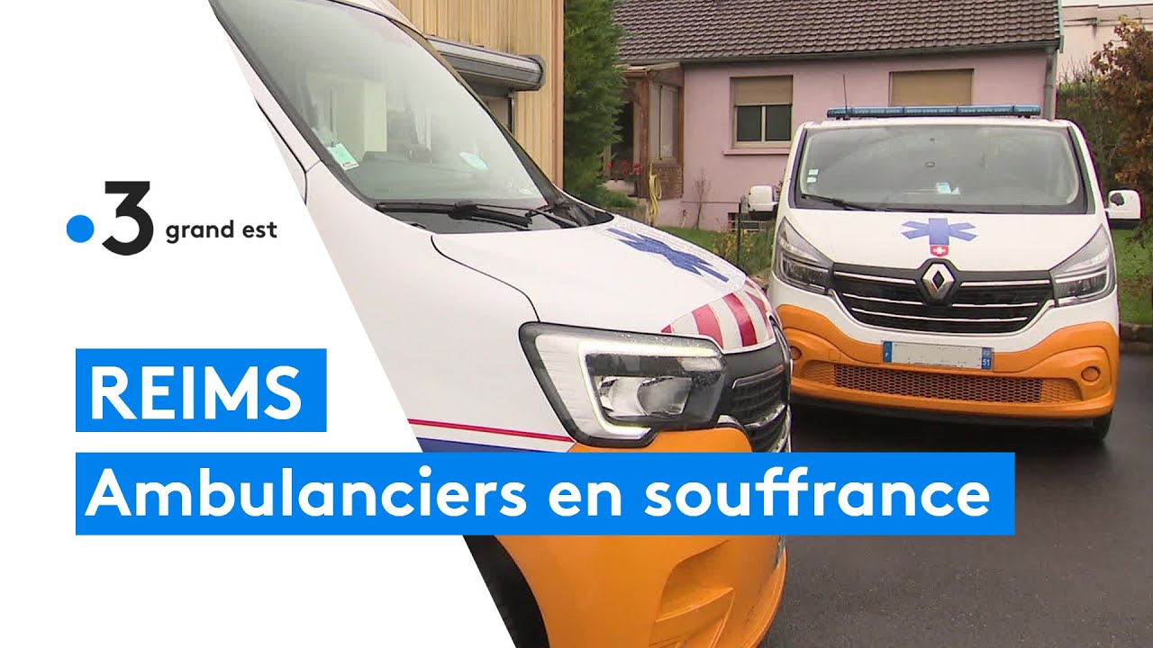 Les ambulanciers en souffrance, exemple à Reims