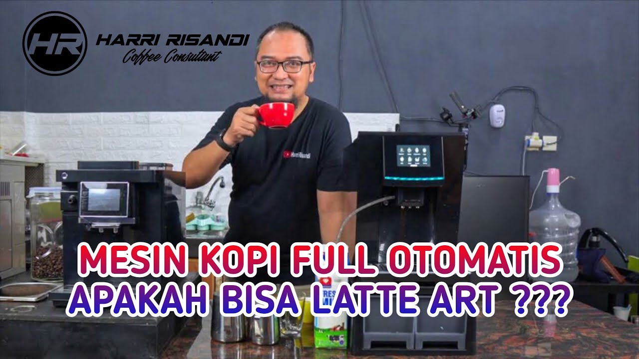 MESIN KOPI FULL OTOMATIS NORDIC CLT S8, BISA UNTUK LATTE ART?