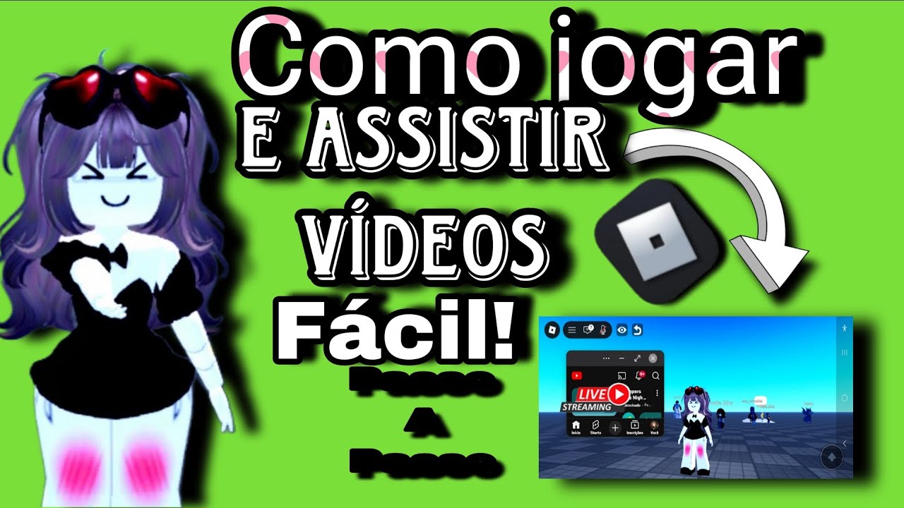 COMO JOGAR E ASSISTIR AO MESMO TEMPO PELO CELULAR -PASSO A PASSO FACIL 