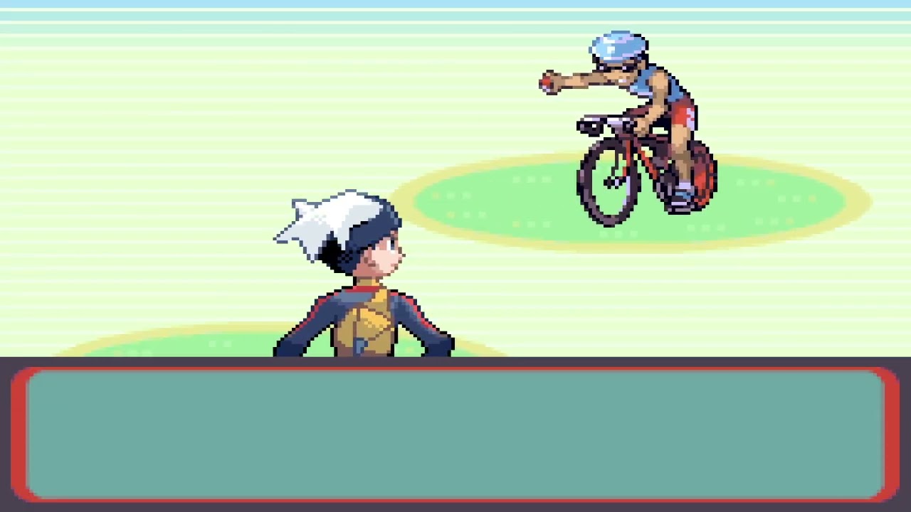 Let's Play Pokémon Saphir Part 12: Wie man ein Fahrrad gebraucht...