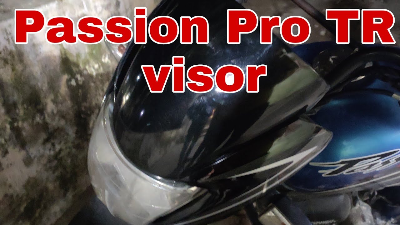 Passion Pro TR visor full fitting & Passion Pro TR head & Passion Pro TR