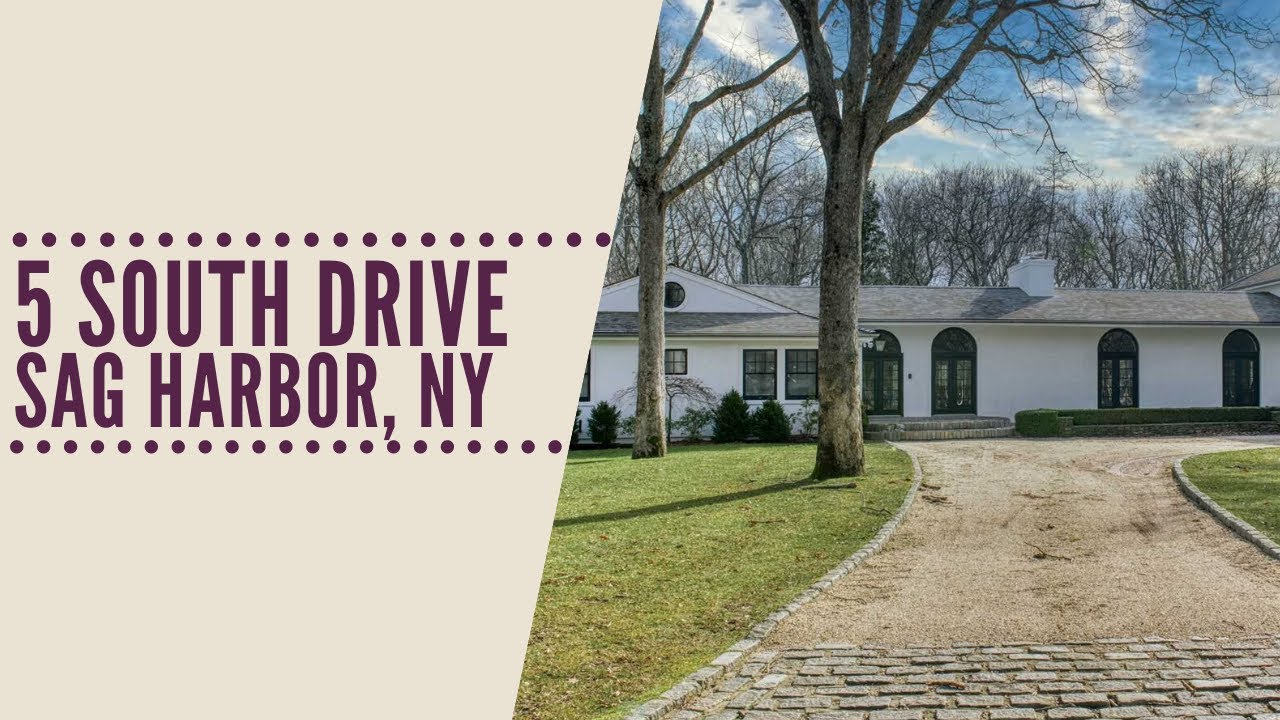 Entertainer's Delight: 5 South Drive, Sag Harbor, NY | Long Island Homes for Sale