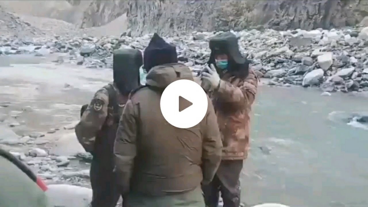 Indian Army Vs Chinese army face off at Panggong Lake | India China soldiers viral video of May 2020