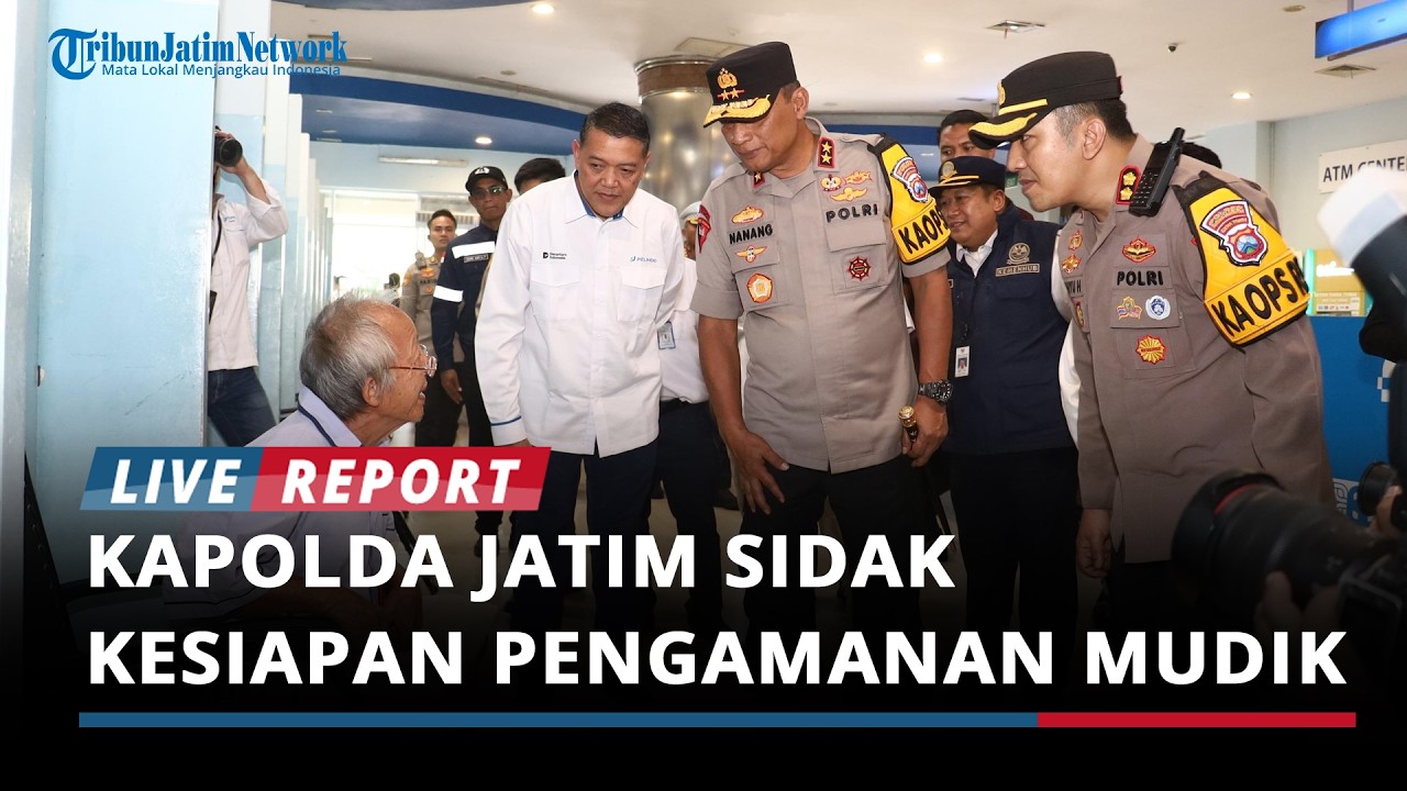 Kapolda Jatim Sidak Kesiapan Pengamanan Mudik di Tiga Pos Operasi Ketupat Semeru 2026