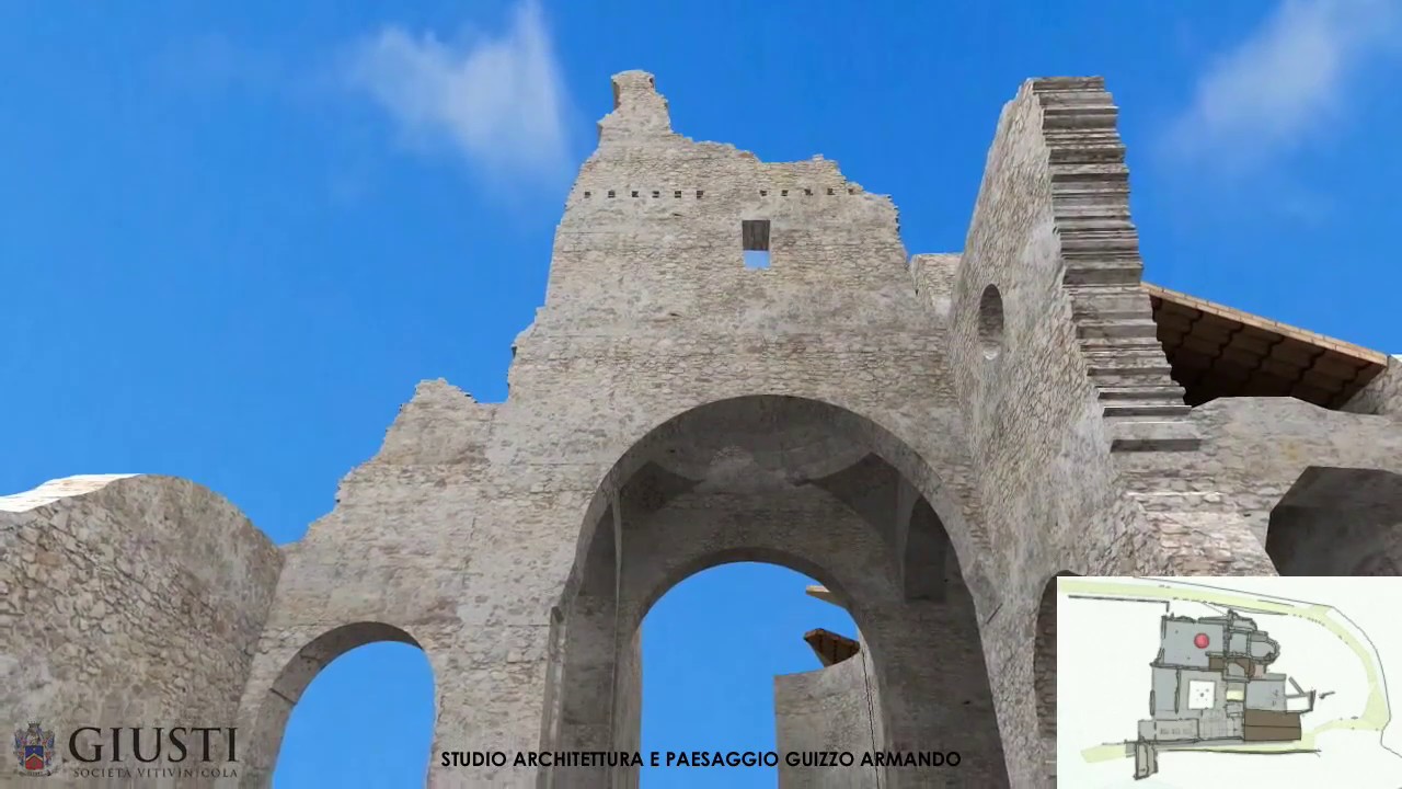 Variante generale al progetto di Restauro dell'Abazia di S.Eustachio