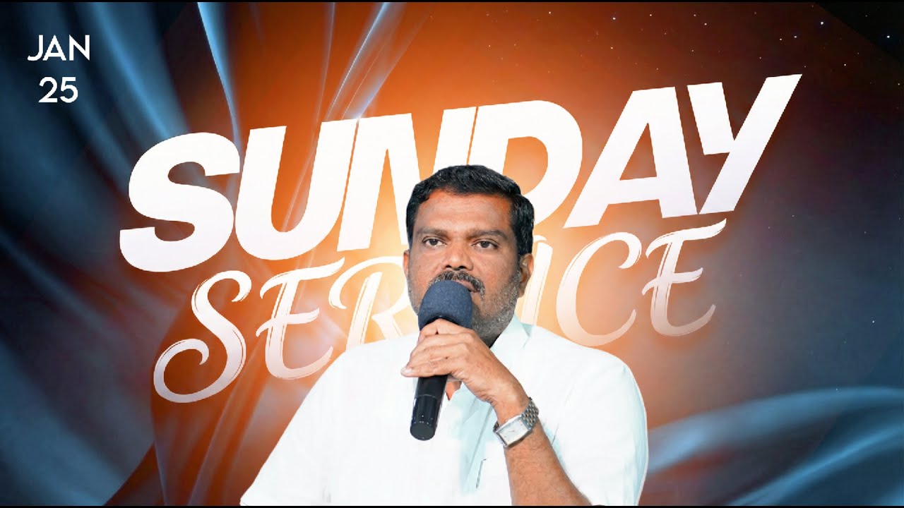 Sunday Worship  || Warangal  || P. Sunil Kumar Garu || 25 - 01 - 2026