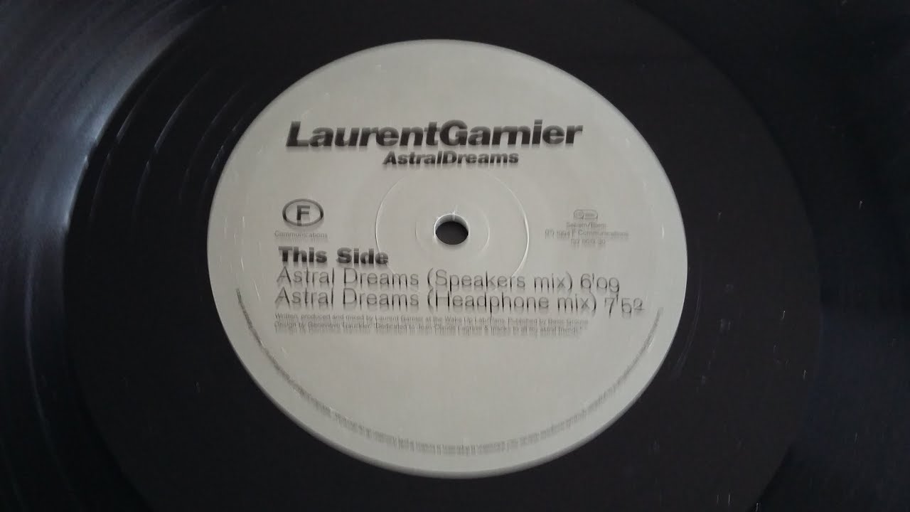 Laurent Garnier - Astral dreams - F Communications records