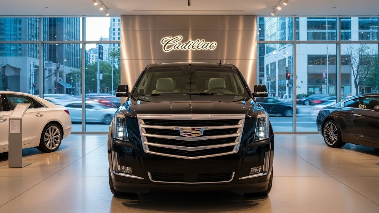 «Cadillac Escalade — полноразмерный роскошный внедорожник: непревзойденная мощность, непревзойден...