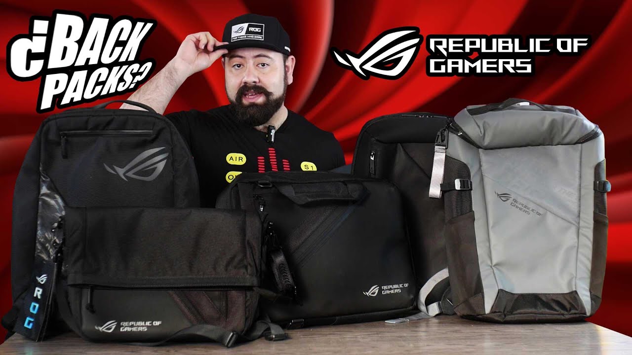 &iquest;Qu&eacute; Hace un Canal de Tecnolog&iacute;a Hablando de Mochilas? Desc&uacute;brelo Aqu&iacute; (ASUS ROG tiene la CULPA)