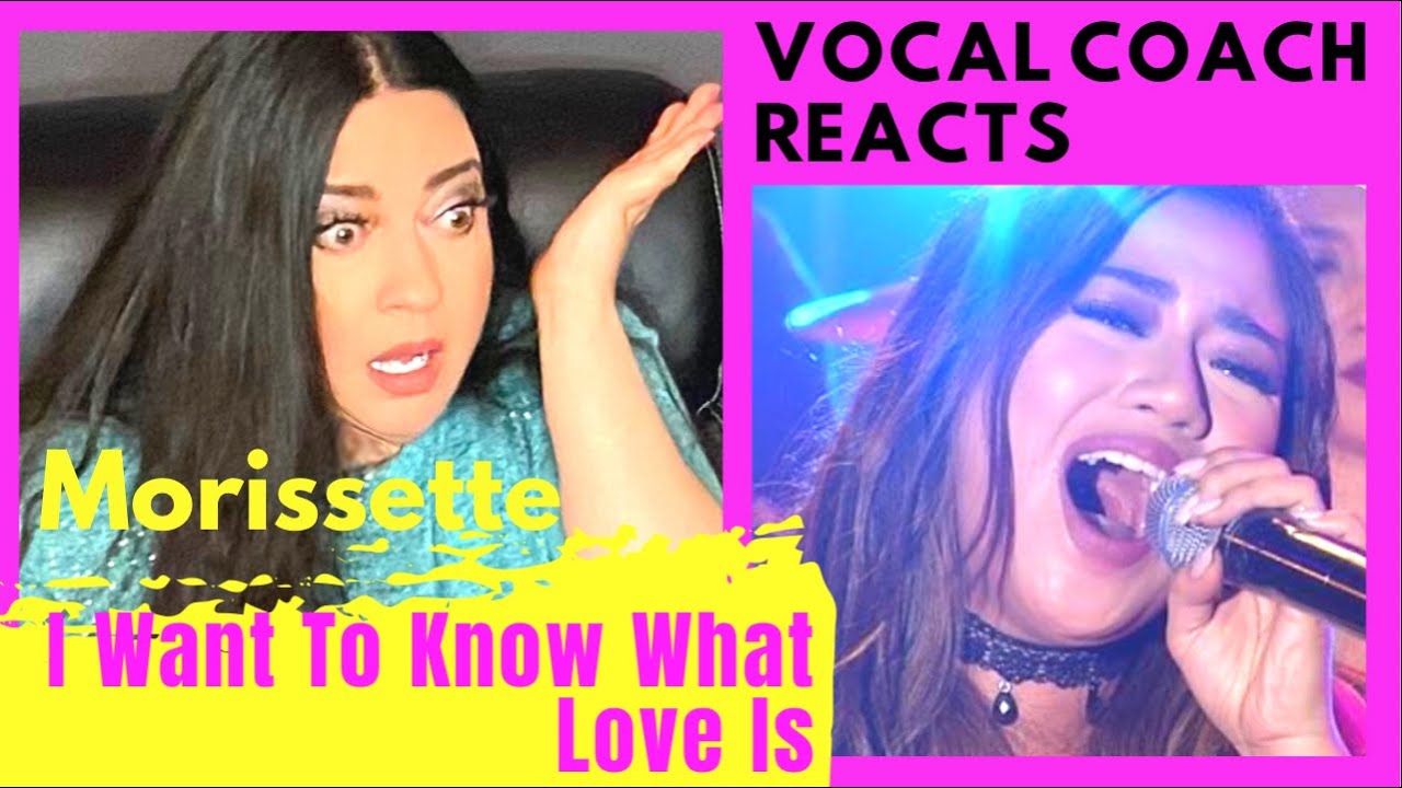 VOCAL COACH Reacts To MORISSETTE AMON I Want To Know What Love Is/ MORISSETTE AMON REACTION
