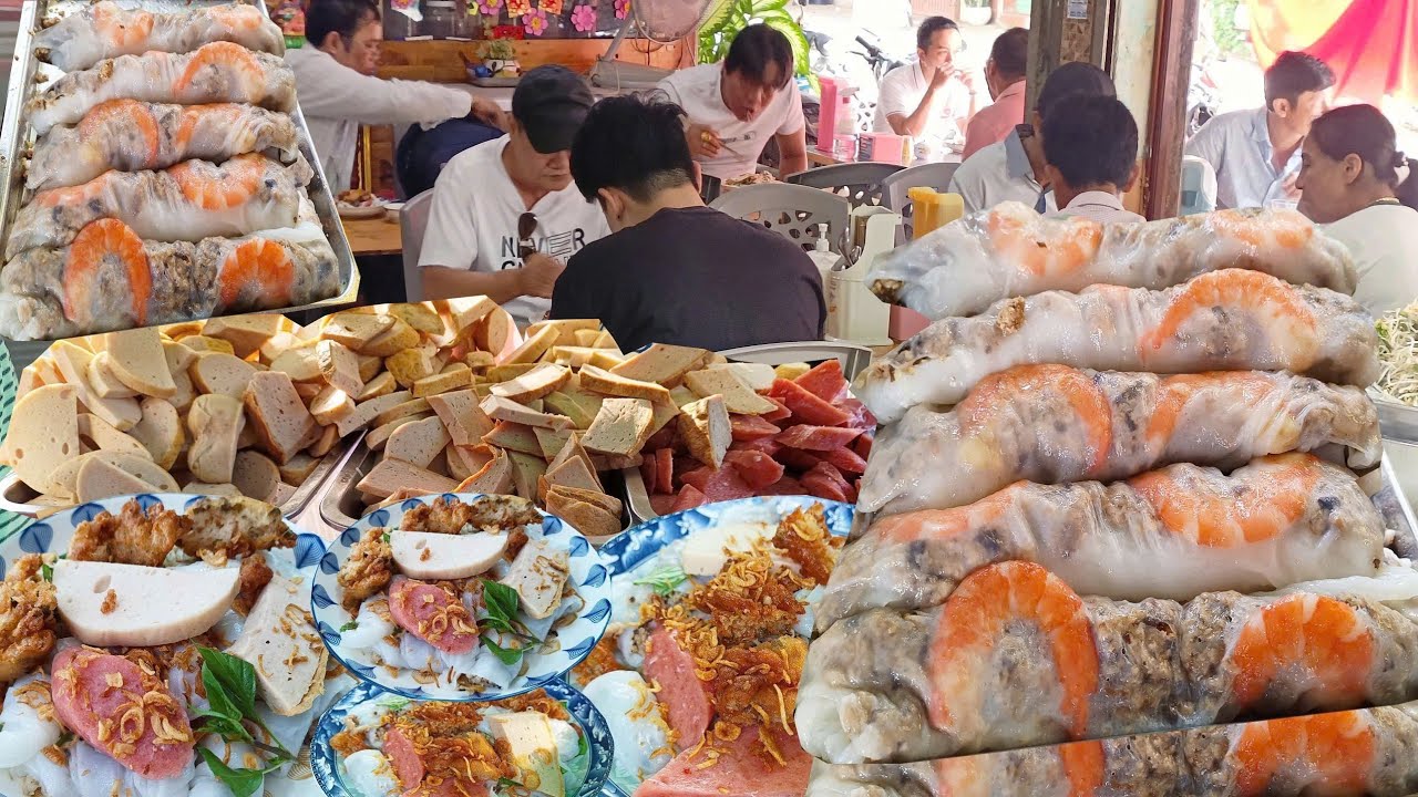 xe BÁNH CUỐN BÁNH ƯỚT 25k NỔI TIẾNG quận vùng ven Sài Gòn chia sẻ cho những ai chưa biết để đến ăn