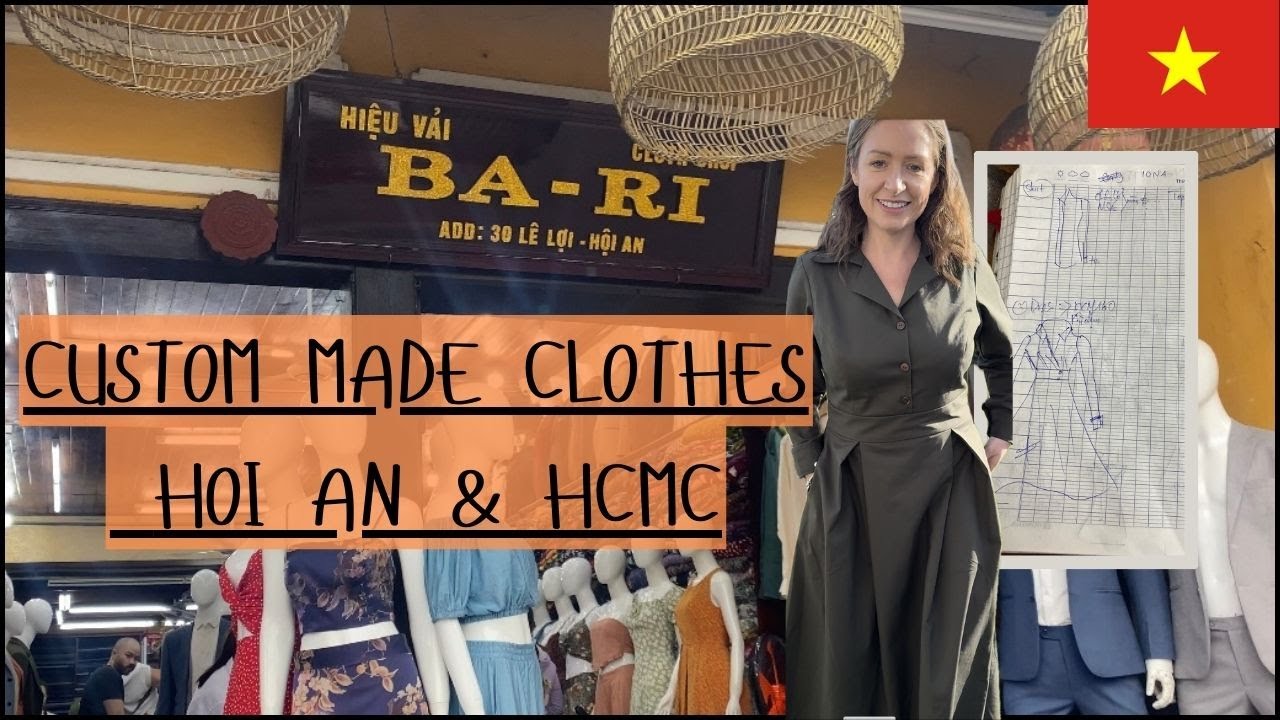 CUSTOM-MADE CLOTHES IN HOI AN, VIETNAM |  TAILORED CLOTHES IN VIETNAM | THINGS TO DO IN HOI AN
