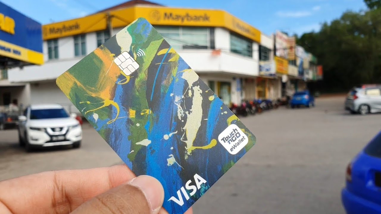 Cara Withdraw Duit TNG eWallet pakai kad VISA TouchNGo eWallet melalui Mesin ATM atau CDM