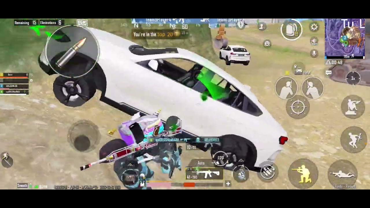 Tournament 20k comeback match 15 kill WWCD || SOLO 8 KILL || 4RAxSANKiOG #explore#bgmi#viral #best 