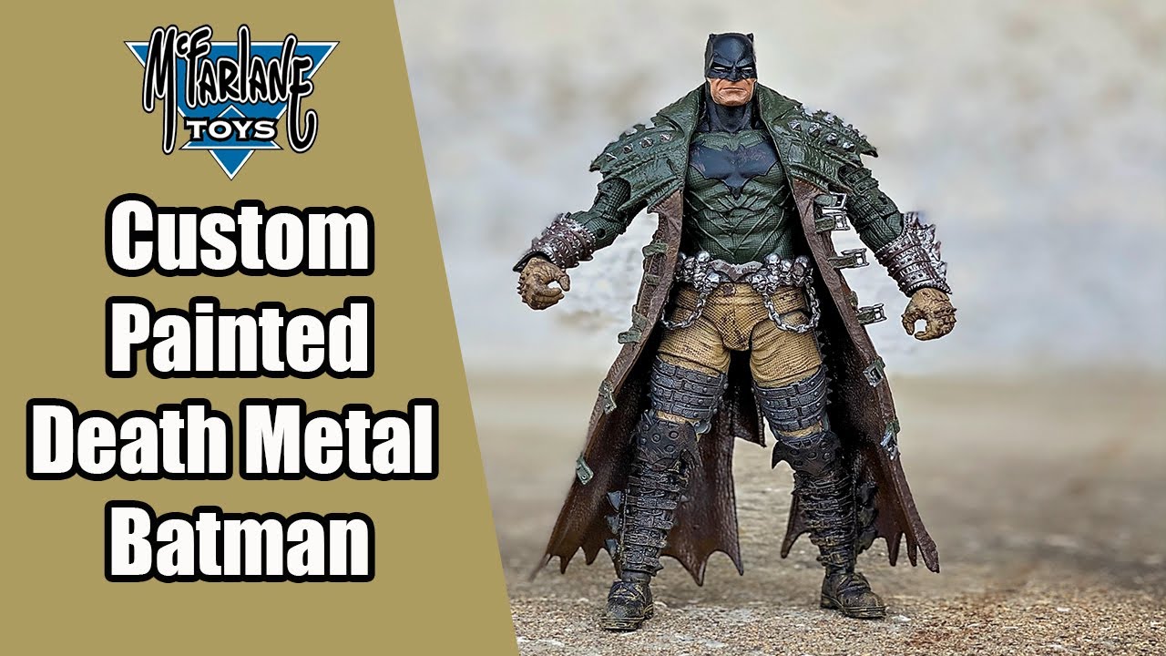 My Custom Painted McFarlane Toys Batman Figure